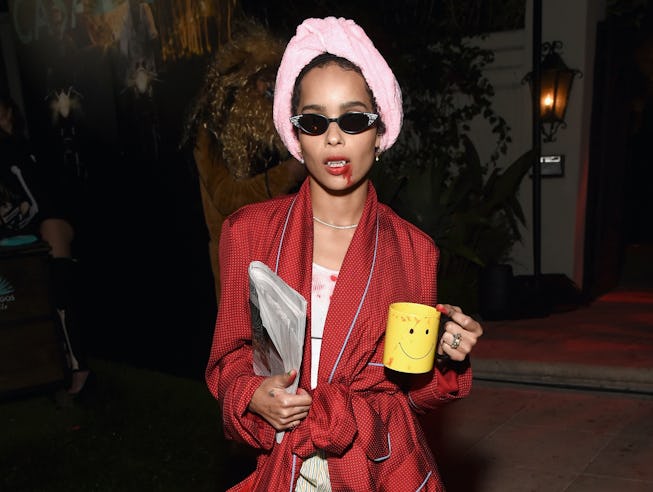 BEVERLY HILLS, CA - OCTOBER 26:  Zoe Kravitz attends the Casamigos Halloween Party on October 26, 20...