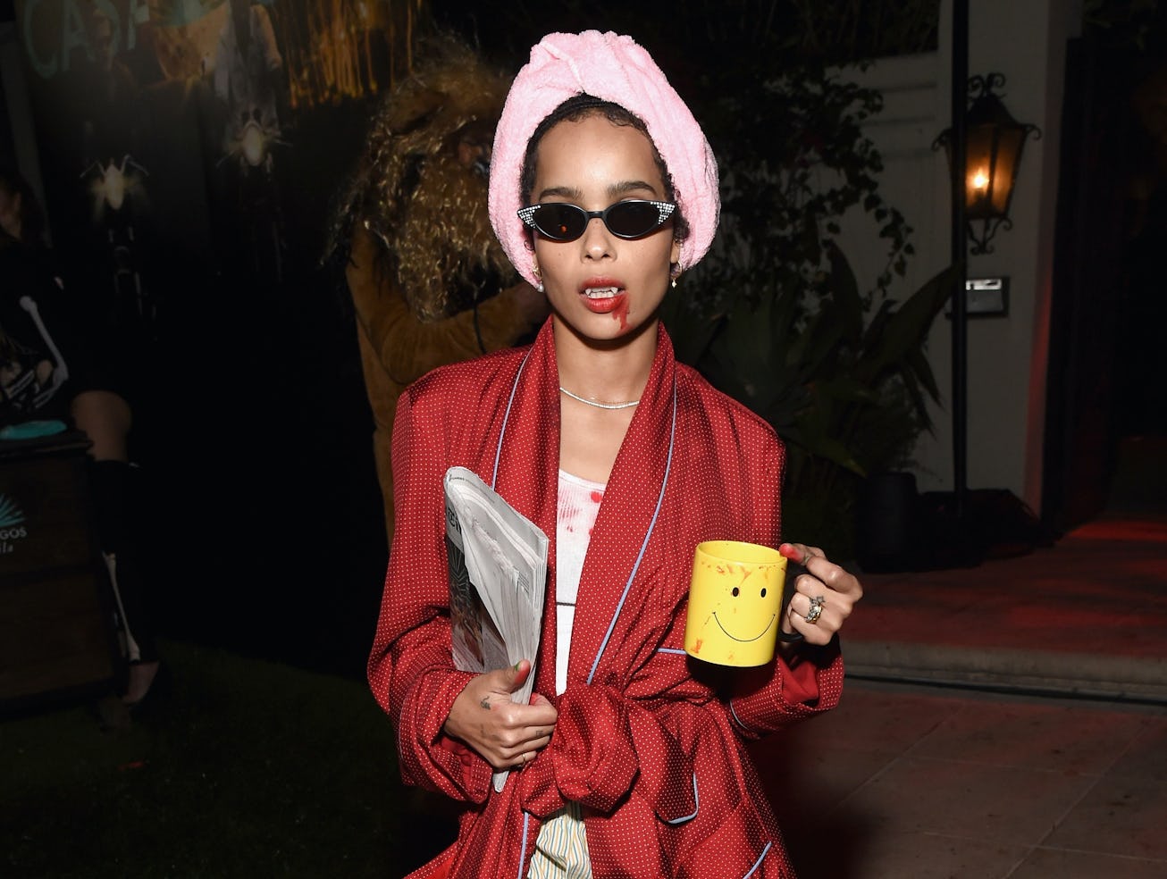 BEVERLY HILLS, CA - OCTOBER 26: Zoe Kravitz attends the Casamigos Halloween Party on October 26, 20...