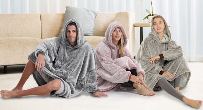 HORIMOTE HOME Oversized Wearable Blanket Hoodie