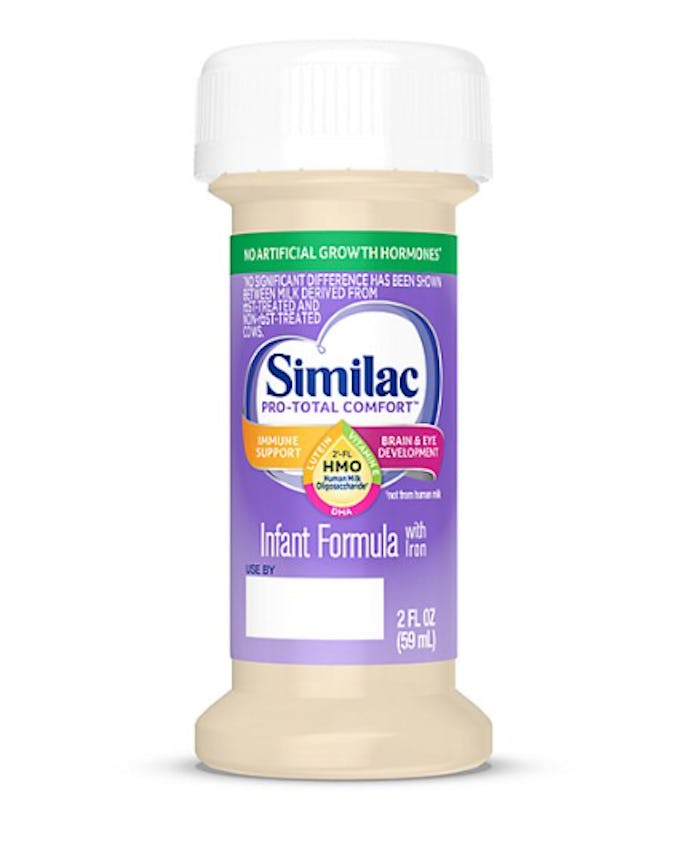 A bottle of Similac Pro-Total Comfort
