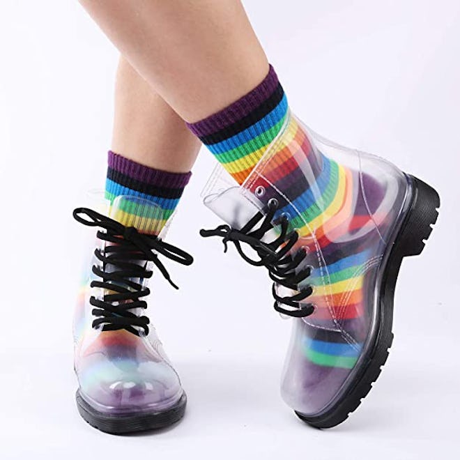 Catata Transparent Jelly Rain Boots