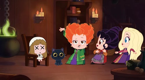 A "Hocus Pocus" animated short is on YouTube.