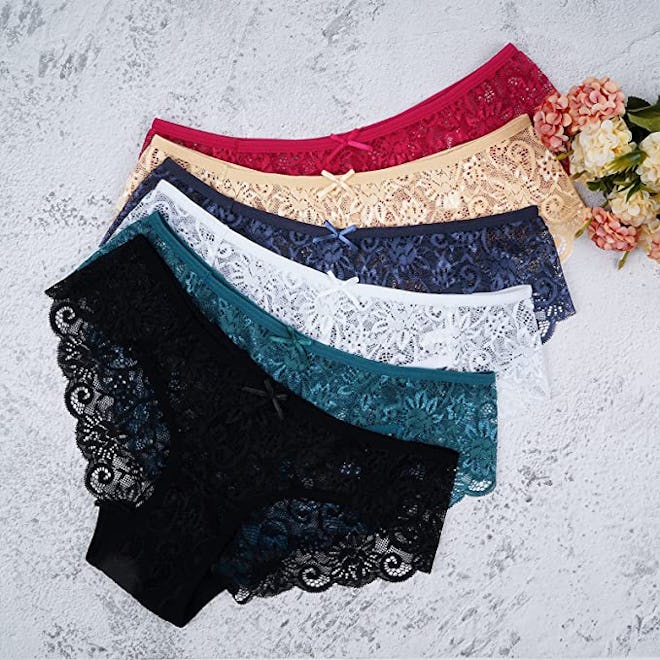 Sunm Boutique Invisible Lace Underwear (6-Pack)