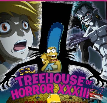 The Babadook and Death Note Are Coming to The Simpsons Treehouse of  Horror  MetalSucks