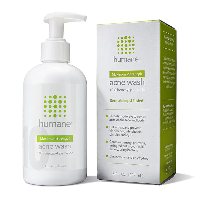 Humane Maximum Strength Acne Wash