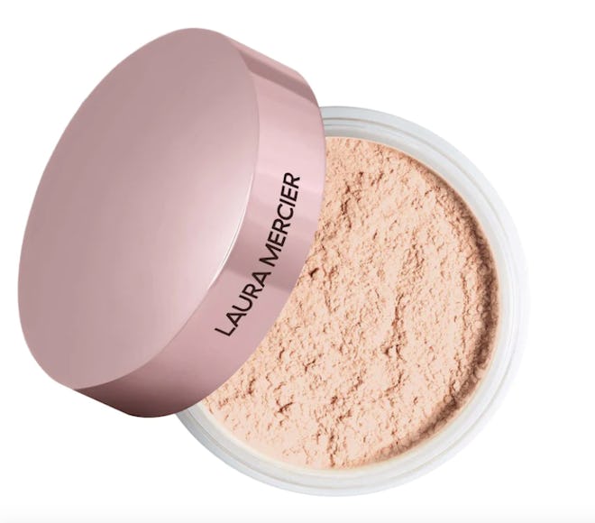 Laura Mercier Translucent Loose Setting Powder, Pink Tone-Up for Brightening