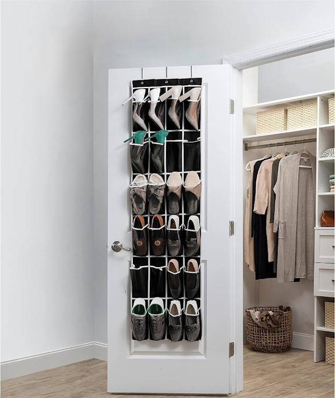 ZOBER Over-The-Door Shoe Organizer