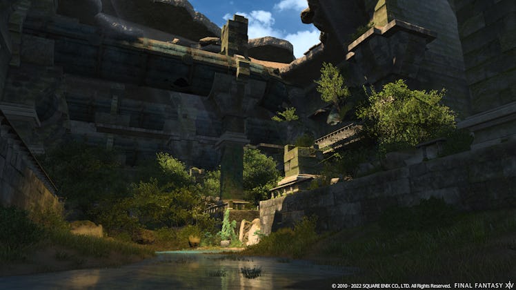 screenshot from Final Fantasy 14