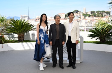Chinese actress Tang Wei, South Korean director Park Chan-Wook and South Korean actor Park Hae-Il po...