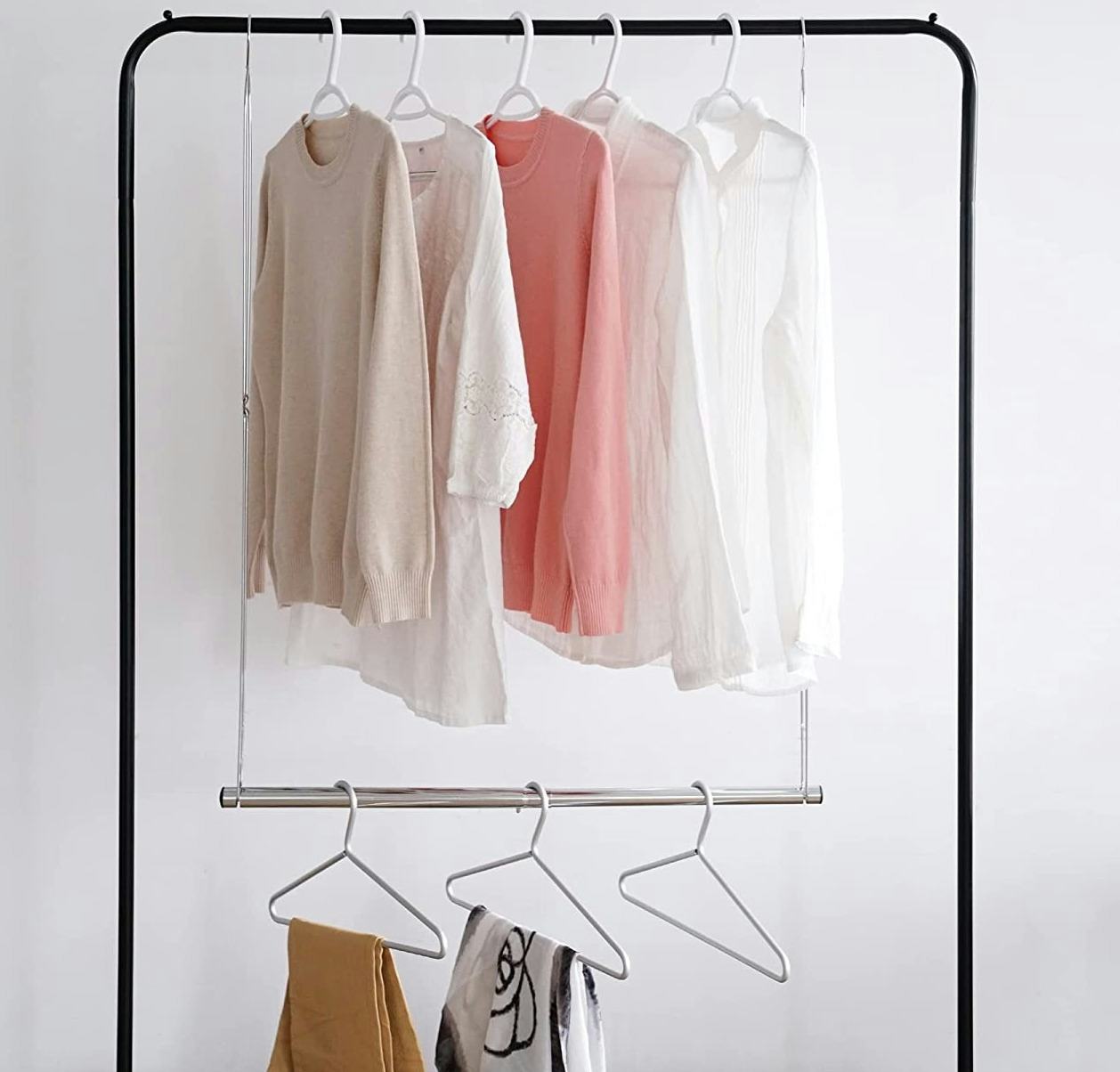 STORAGE MANIAC Hanging Closet Rod (2-Pack)