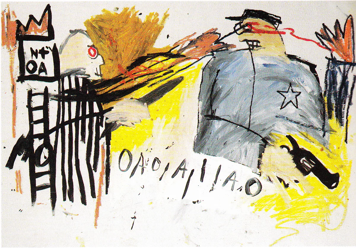 アート・デザイン・音楽 BASQUIAT JEAN-MICHEL Jean-Michel Basquiat's Devotion to Music Is on Display in Montreal