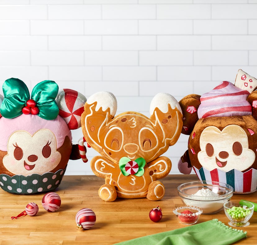 These holiday Munchlings like Disney Squishmallows are part of Disney's holiday 2022 Munchlings coll...