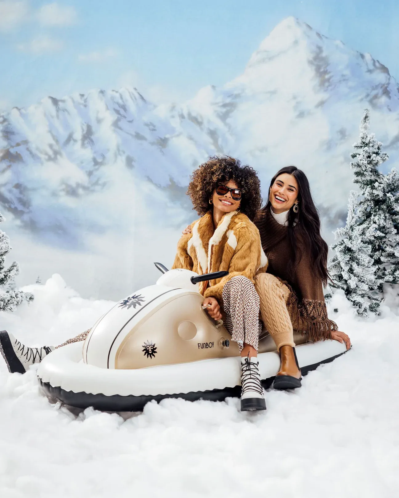 FUNBOY's 2022 Winter Inflatables Collection Includes Y2K Snowmobiles