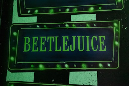 The 'Beetlejuice' suite in New York City has 'Beetlejuice'-inspired decor. 