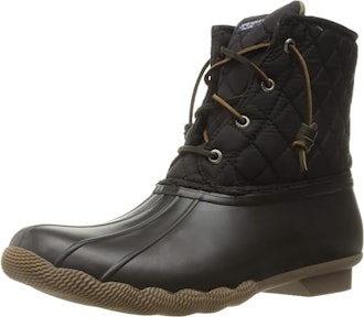 If you want a pair of waterproof boots for plantar fasciitis, consider these Sperry boots.