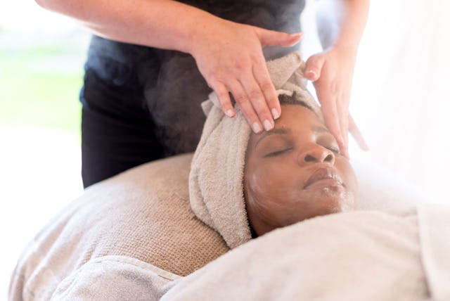 Dermatologists generally recommend getting a facial every four weeks or implementing a similar at-ho...
