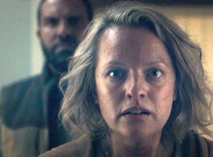 Luke (O-T Fagbenle) and June (Elisabeth Moss) in 'The Handmaid's Tale'