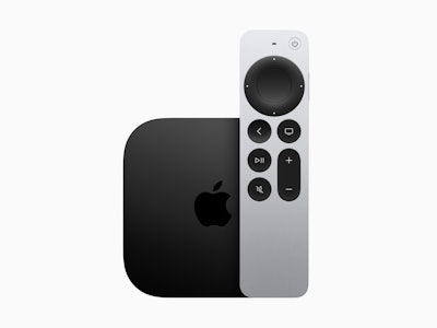 The new Apple TV 4K and Siri Remote.