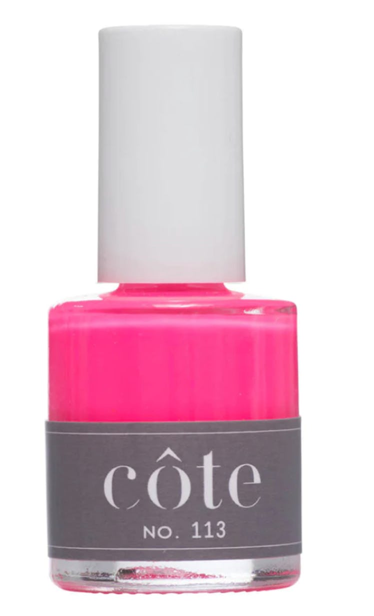 Cote No. 113 Neon Pink for fall 2022 nails