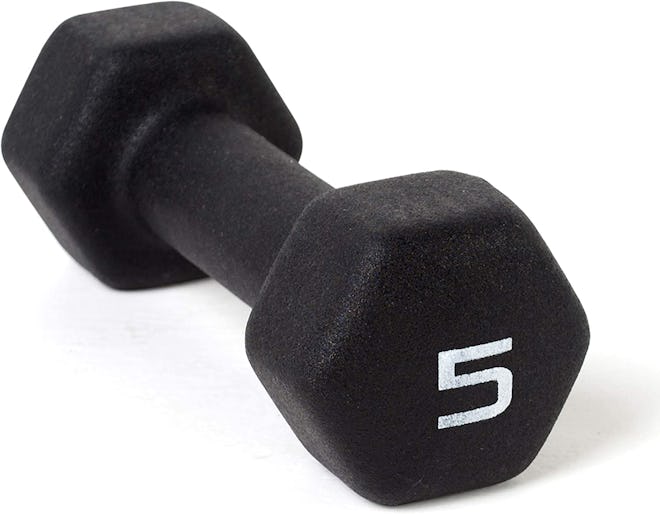 CAP Barbell 5-Pound Dumbbell Weight (Set of 2)
