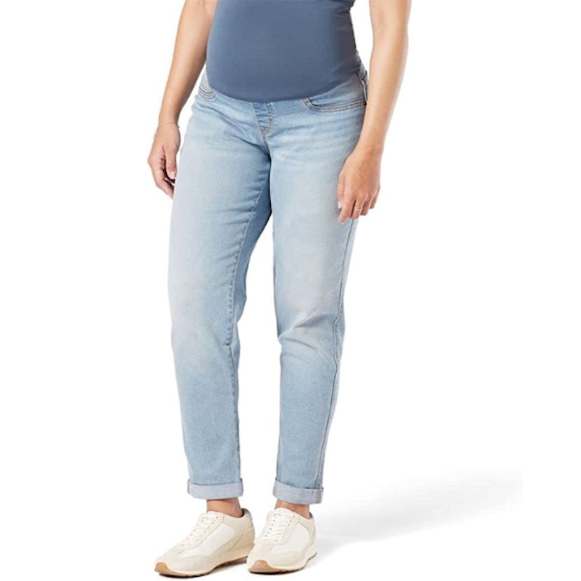 Signature by Levi Strauss & Co. Gold Label Maternity Boyfriend Jeans