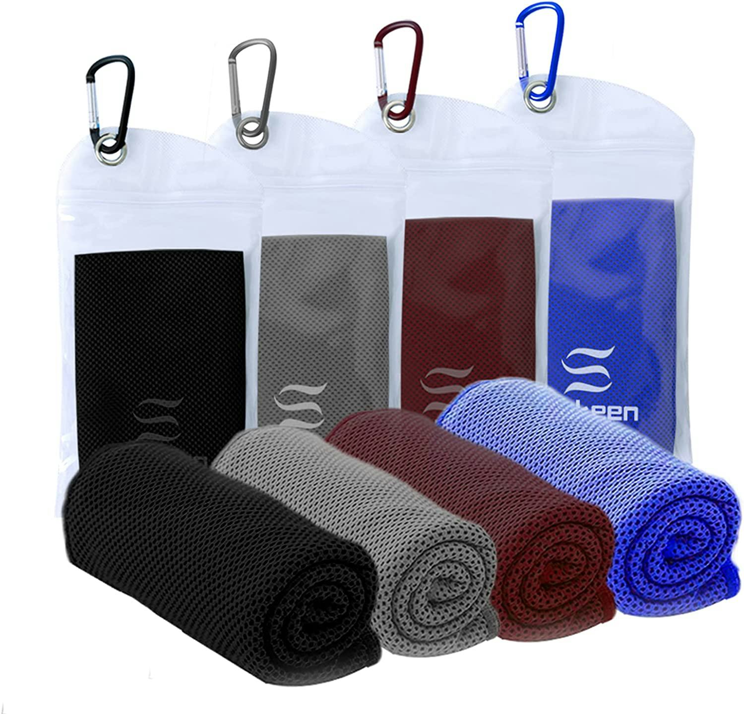 Sukeen Cooling Ice Towels (4-Pack)