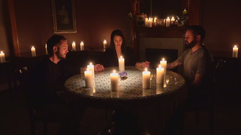 Paranormal investigators Ray Causey, Amy Parks and Shane Pittman in '28 Days Haunted' on Netflix