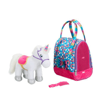 Pet-In-A-Bag Unicorn & Carrier Set