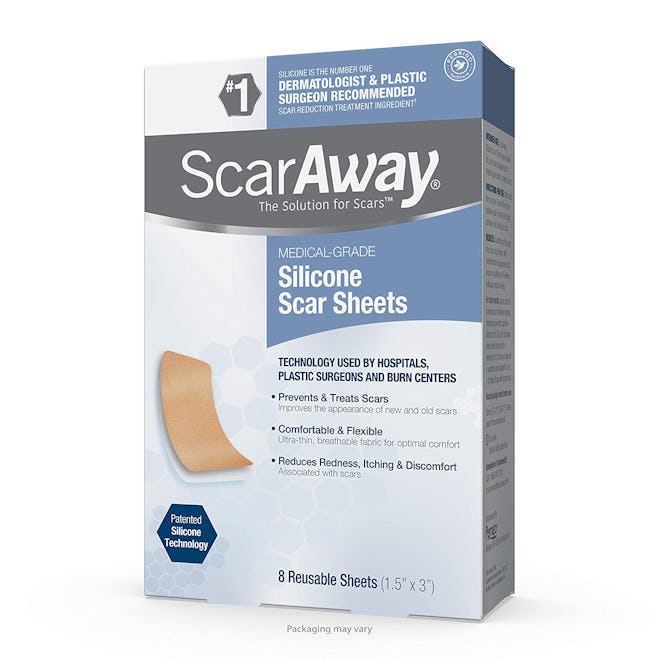 ScarAway Silicone Scar Sheets (8-Pack)