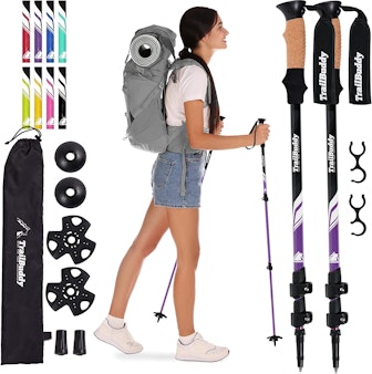 TrailBuddy Collapsible Trekking Poles