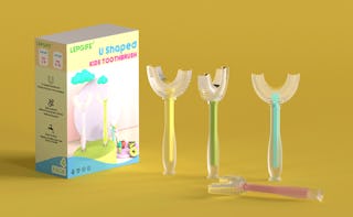 LEPGIFE U-shaped Toothbrushes For Kids