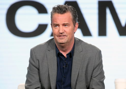 'Friends' actor Matthew Perry promoting a film in California in 2017