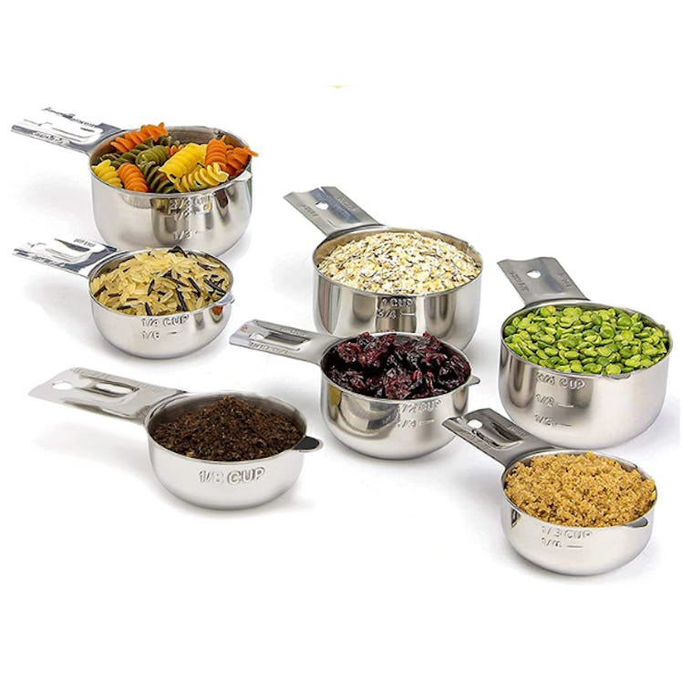 Simply Gourmet Stainless Steel Measuring Cups (Set of 7)