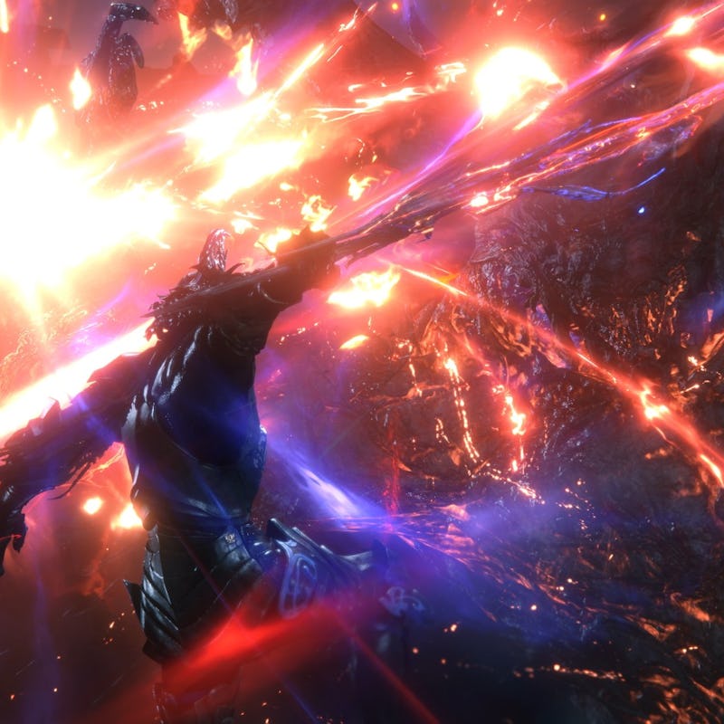 screenshot from Final Fantasy 16 trailer