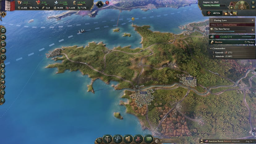 Empire and sea sky view from Paradox Interactive