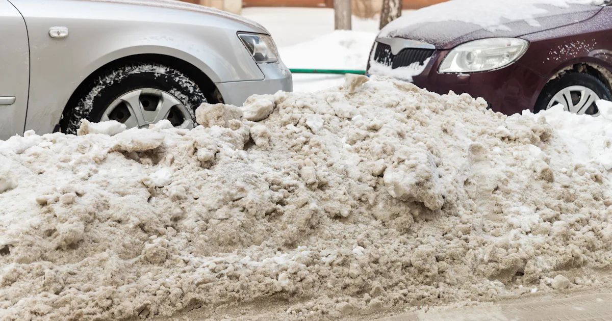 Snow Polution Winter may herald an unexpected pollution spreader