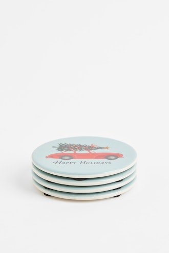 4-pack Stoneware Coasters