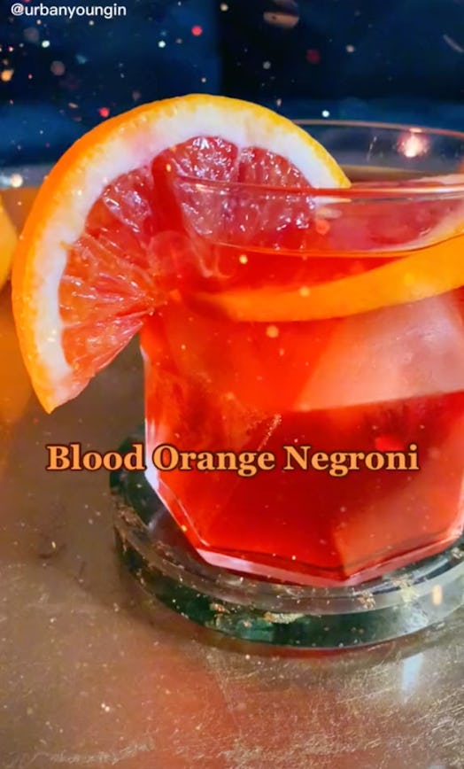 Check out these drinks like the negroni sbagliato with prosecco for a twist on the cocktail.