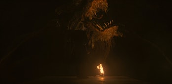 Daemon Targaryen (Matt Smith) stands in front of a new dragon in the teaser trailer for House of the...