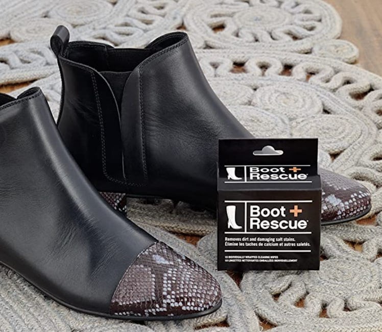 Boot Rescue Leather + Suede Cleaning Wipes (10-Pack)
