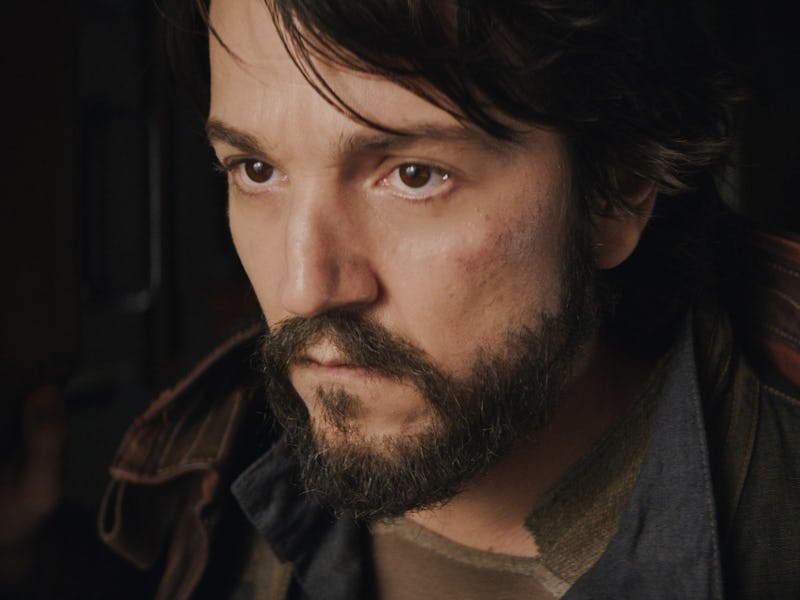 Diego Luna as Cassian Andor in the new tv show from the Star Wars universe called Andor