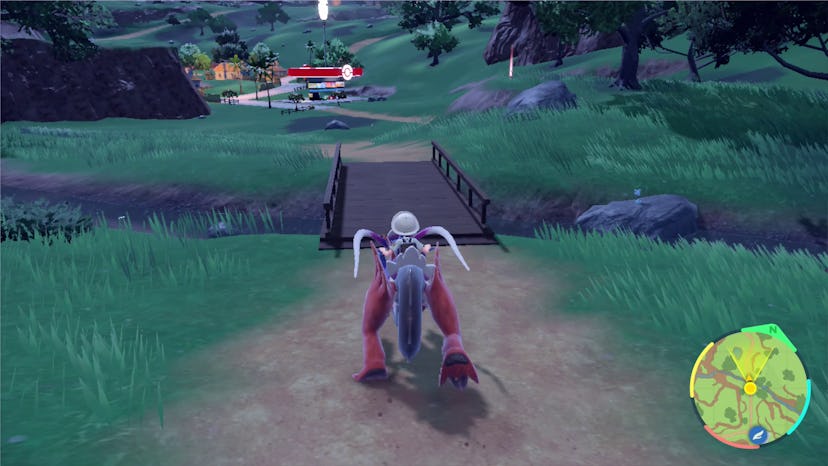 Screenshot from the Pokemon Scarlet and Violet video game