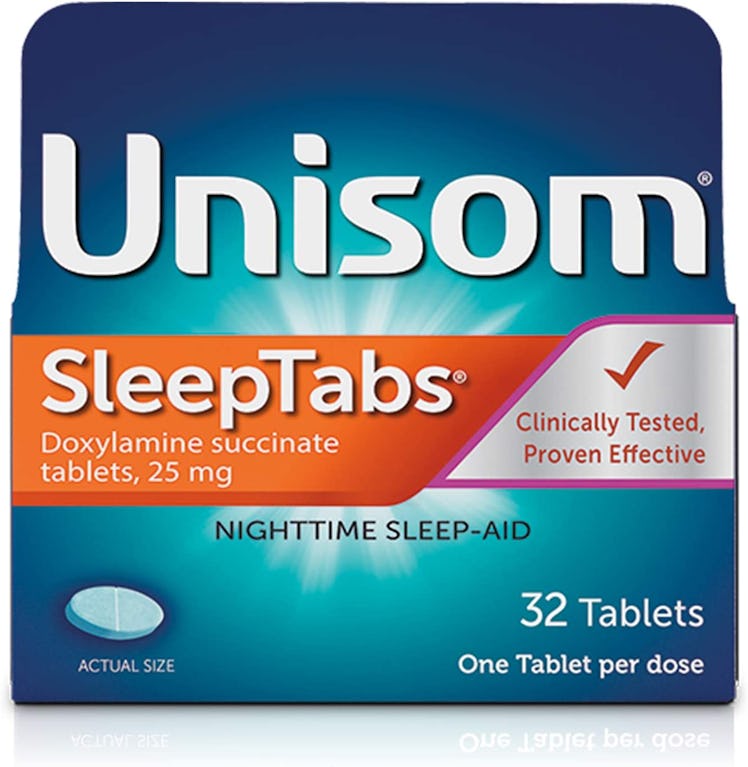 over-the-counter sleep aid is Unisom which uses an antihistamine to promote sleepiness.