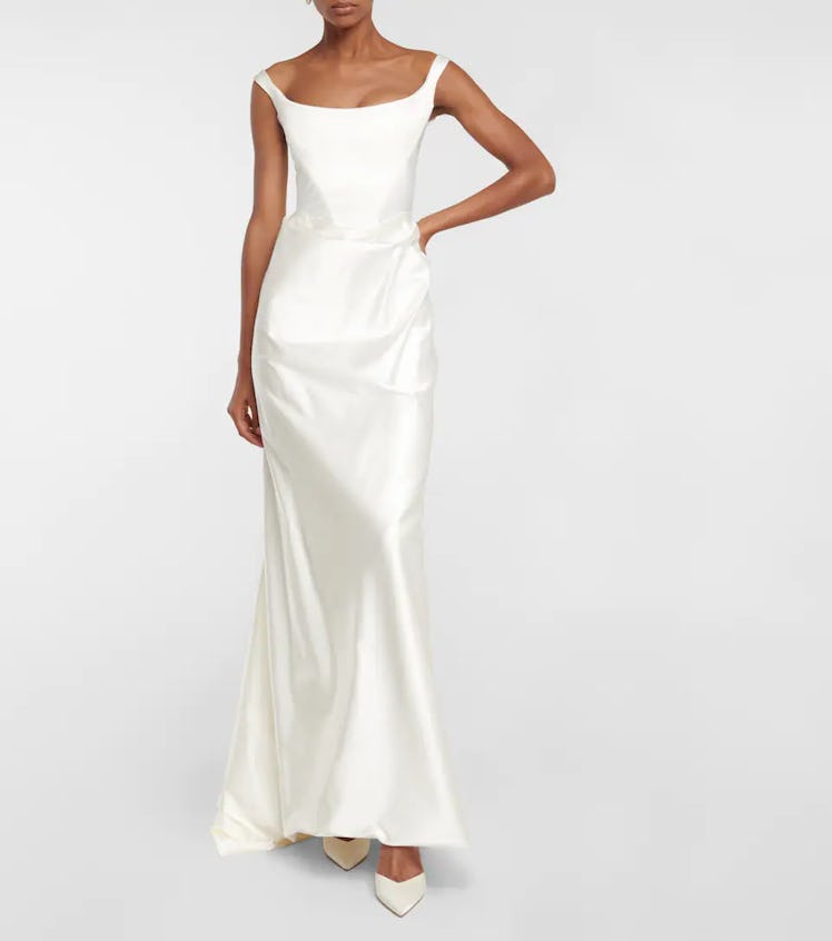 Vivienne Westwood Bridal Satin Gown
