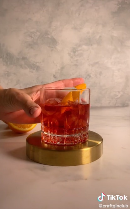 Check out these drinks like the negroni sbagliato with prosecco for a twist on the cocktail.