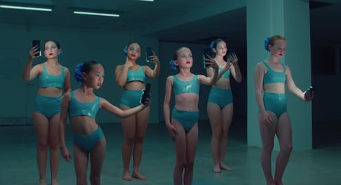 Still from Christina Aguilera's 2022 new music video for "Beautiful"