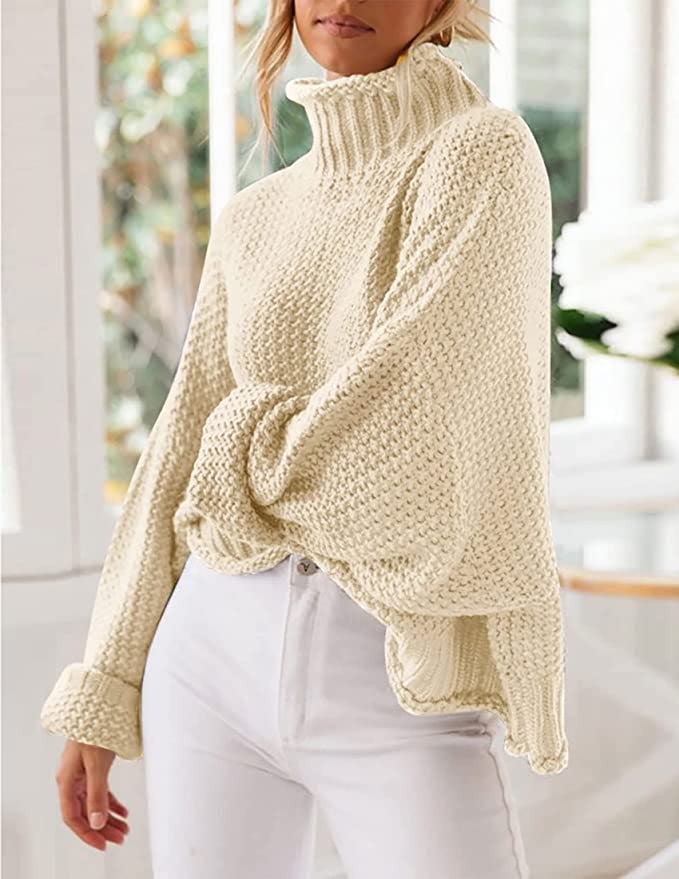 ZESICA Turtleneck Sweater
