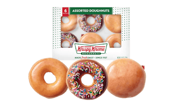 McDonald's is selling Krispy Kreme doughnuts as a test in select stores.