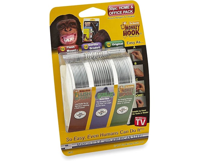 Monkey Hooks Picture Hangers (30-Pack)