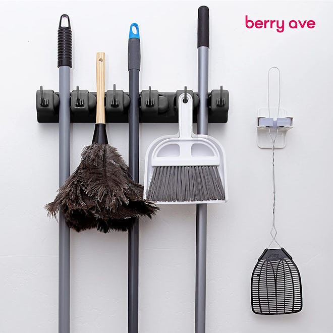 Berry Ave Wall Mount Broom Holder